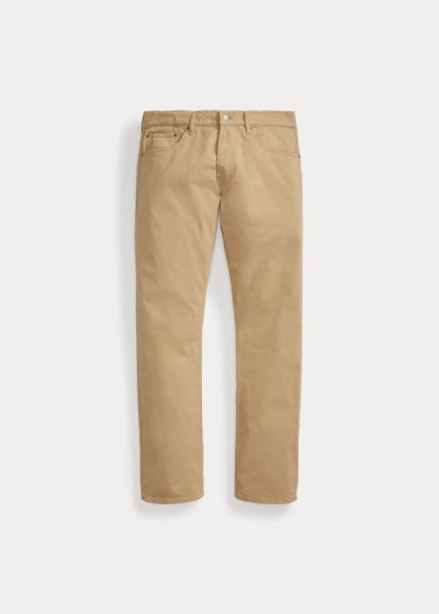 Pantalones Chinos Polo Ralph Lauren Hombre Kaki - Varick Slim Straight - EPMVT2308